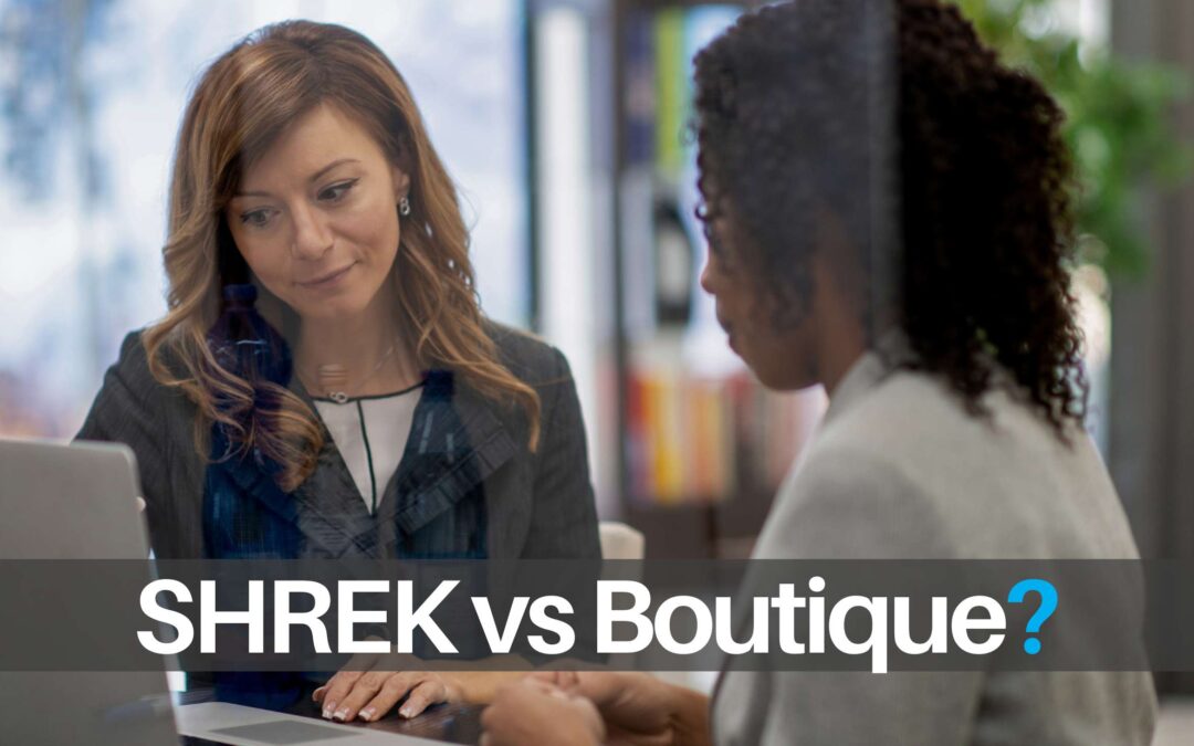 Comparing Executive Search Firms – SHREK vs Boutique